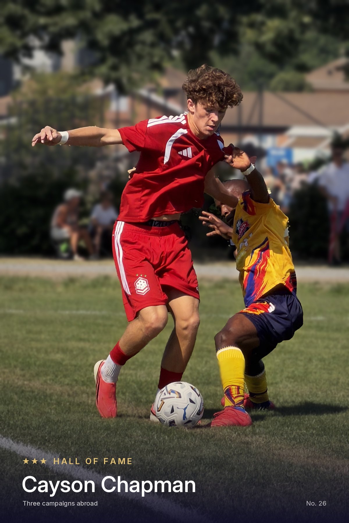 Cayson Chapman, USIFC Hall of Fame, three campaigns abroad